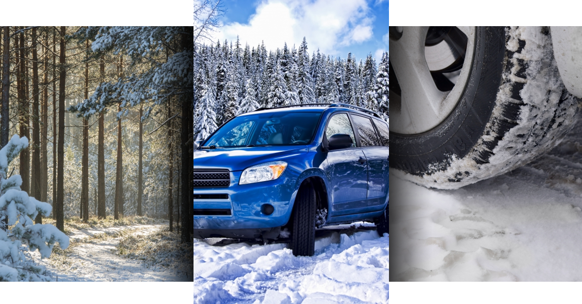 Snow Driving Triptych