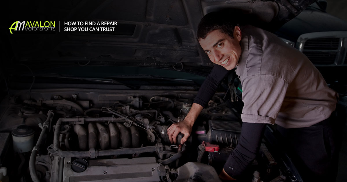 How to Find a Repair Shop You Trust Banner