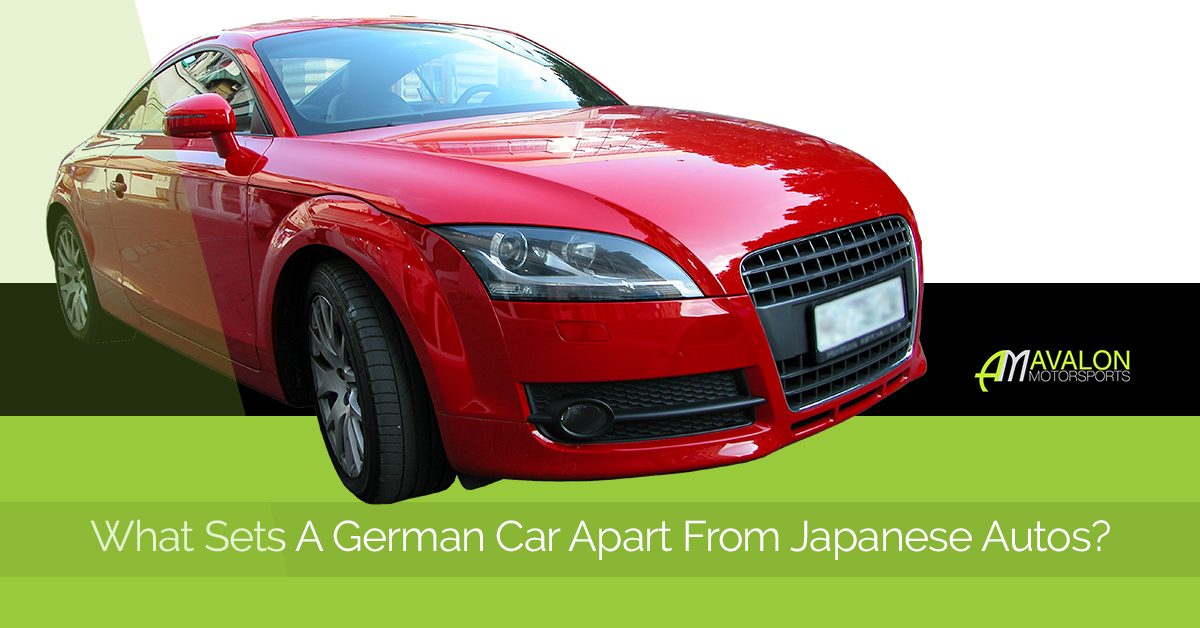 German Car Vs. Japanese Banner