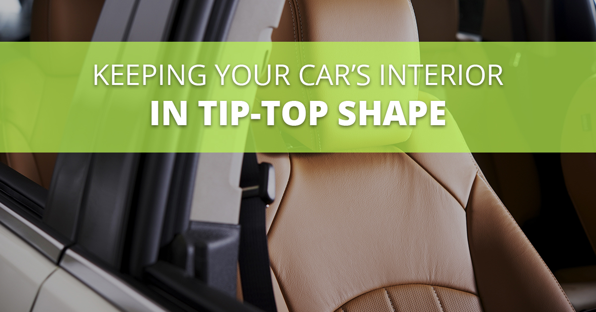 Maintaining Your Vehicle's Interior