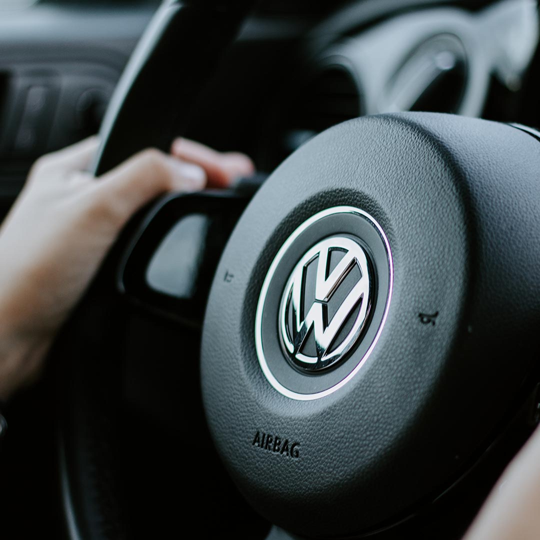 Volkswagen steering wheel