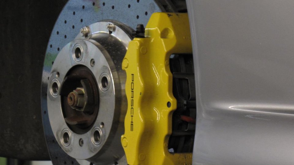 new porsche ceramic brake