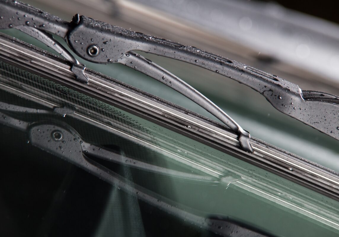 Windshield Wiper Closeup