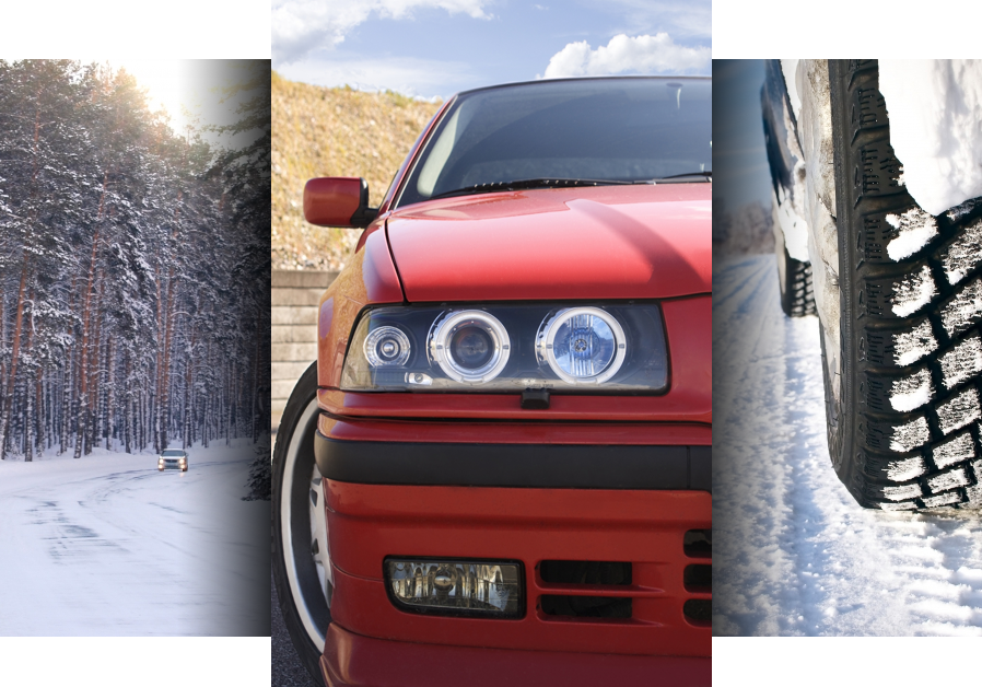 Winter and Your BMW Triptych